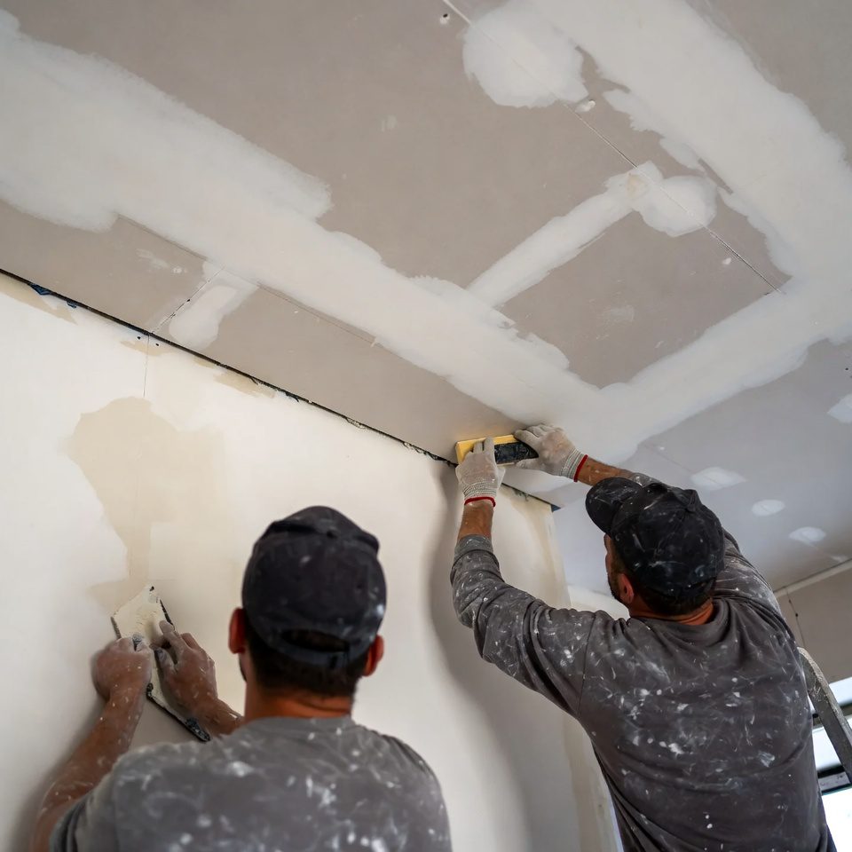 Шпакловка и шлайфане